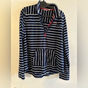 Vineyard Vines Navy and White Shep Shirt Sz XL